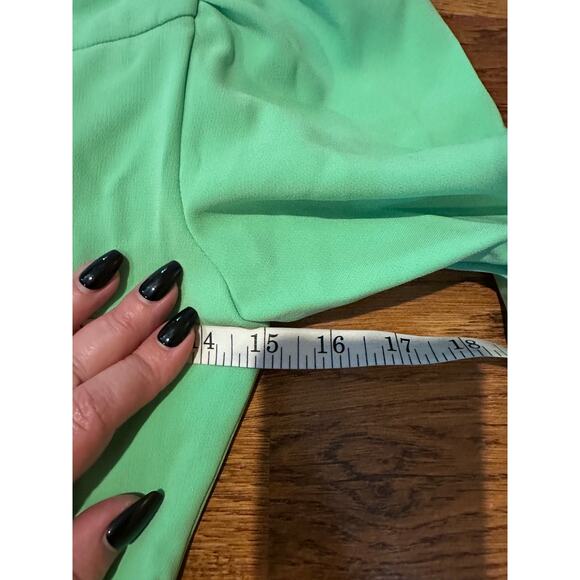 A.L.C. Women's Cady Jane Ruched Long Sleeve Mini Dress Mint Size 00 NWT Modern - Picture 7 of 11